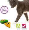 Pet Craft Supply Funny Enticing Crinkle Pouncing Cuddling Chasing Catnip & Silvervine Juguetes interactivos de alivio del aburrimiento para gatos - BESTMASCOTA.COM