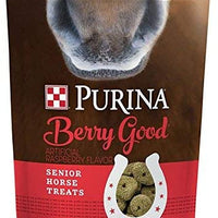 Purina | Berry Good – golosinas de caballo con sabor a frambuesa | agregada biotina para la salud de la pezuña -3 libras (3 lb) bolsa - BESTMASCOTA.COM