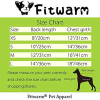 Fitwarm Cute Duck Dog Pajamas Dog Clothes Dog Jumpsuit Pet Cat Pjs - BESTMASCOTA.COM