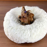 ALLNEO Cama original para perros, lujosa, con diseño de donas, para perros medianos y pequeños - BESTMASCOTA.COM