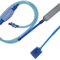 MisteSun - Limpiador de acuario para acuario, bomba de vacío Siphon, cambiador de agua con cinta de control de flujo ajustable y cepillo de limpieza para acuario - BESTMASCOTA.COM