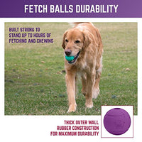 Pelotas de juguete para perros de Chew King, extremadamente duraderas, colección de juguetes Fetch, se adapta a lanzadores de pelotas - BESTMASCOTA.COM