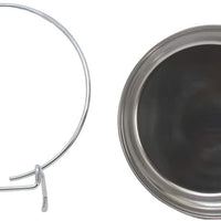 Bonka 800116 Acero Inoxidable 30 oz Jaula Coop gancho taza pájaro perro Alimentación Animal agua Tazón - BESTMASCOTA.COM