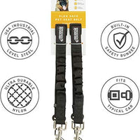 Cinturón de seguridad arnés, ajustable para mascota perro o gato arnés de seguridad de vehículo diseñado de friends forever - BESTMASCOTA.COM