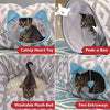 Kitty City Large Cat Tunnel Bed, Cat Bed, Pop Up Bed, Cat Toys, Christmas Tree - BESTMASCOTA.COM