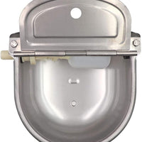 M.Z.A - Cuenco automático de acero inoxidable con válvula flotante para caballo de ganado, gato de caballo, cerdo, perro - BESTMASCOTA.COM