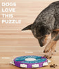 Nina Ottosson Dog Twister Advanced Dog Puzzle Toy - El estimulante juego de dispensación de dulces para cajas de juguetes de perros inteligentes, OS, Púrpura - BESTMASCOTA.COM