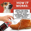 Spray antimasticable para adiestramiento de perros: no masticar amargo y disuasorio de mascotas para perros y gatos – Corrección de comportamiento para dejar de masticar y lamer – seguro para muebles, patas y vendajes – 8 oz - BESTMASCOTA.COM