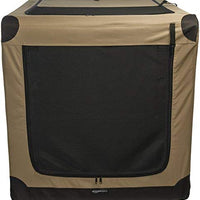 AmazonBasics - Caja plegable para perros con formación de carreras - BESTMASCOTA.COM