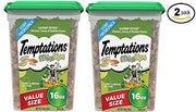 Temptations Mixups Catnip Fever - Juego de 2 cuencos para gatos con sabor a la fiebre (tamaño grande) - BESTMASCOTA.COM