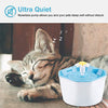 Shinea - Fuente de agua para gatos, 1,6 L, dispensador automático de agua para mascotas, saludable e higiénico, muy silencioso para gatos, perros, múltiples mascotas - BESTMASCOTA.COM