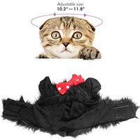 pawaboo Pet Costume, Fancy cómodo esponjoso gato peluca Sombrero Ropa Disfraz Para Cosplay Halloween Navidad Festival Party Dressing Up - BESTMASCOTA.COM