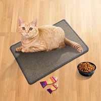 LsaiFater - Alfombra rascadora para gatos, sisal natural, protege alfombras y sofás - BESTMASCOTA.COM