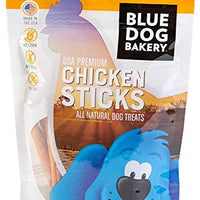 Blue Dog Bakery Natural Dog Treats, Grain Free, Chicken Sticks - BESTMASCOTA.COM