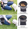 VIVAGLORY - Bolsa de regalo para perros, estilo deportivo y apertura ampliada, bolsa de regalo para perros con cintura ajustable, dispensador de bolsas de caca lo suficientemente grande para llevar golosinas, kibbles, juguetes para mascotas | 2 maneras de - BESTMASCOTA.COM