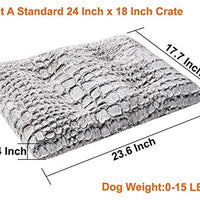 Coohom - Cama de peluche para perro, cama para mascotas, alfombrilla para jaula, cama lavable para perros medianos y grandes - BESTMASCOTA.COM
