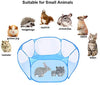 ADOGGYGO - Jaula de conejos para conejos, jaula de conejos con cubierta para animales pequeños, portátil, valla de ejercicio, carpa para mascotas para conejos, hámster, chinchillas, erizos, gatito reptil - BESTMASCOTA.COM