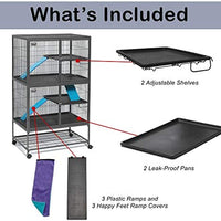 MidWest Homes for Pets Deluxe Ferret Nation Small Animal Cages, Ferret Nation Cages Include 1-Year Manufacturing Warranty - BESTMASCOTA.COM