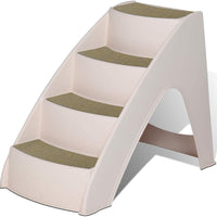 PetSafe Solvit PupSTEP Lite escaleras para mascotas, escalones para perros y gatos, mejor para mascotas pequeñas y medianas, diseño no plegable - BESTMASCOTA.COM
