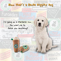 Haute Diggity Dog Starbarks Coffee Collection | Juguetes para perros de peluche chirriantes únicos – Cafeína canina que tu perro puede manejar. - BESTMASCOTA.COM