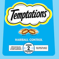 TEMPTATIONS Hairball Control Cat Treats, Chicken Flavor - BESTMASCOTA.COM