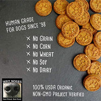 Wet Noses All Natural Dog Treats, Made in USA, 100% USDA Certified Organic, Non-GMO Project Verified - BESTMASCOTA.COM