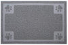Gefryco - Alfombrilla de alimentación para mascotas para cuenco de alimentos y agua, trampa la arena de la caja y las patas, 24 x 16 pulgadas, flexible, impermeable y antideslizante, alfombrilla para perros y gatos - BESTMASCOTA.COM