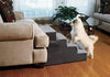 Dallas Manufacturing Co. Escalones para mascotas estilo decoración para el hogar, Gris - BESTMASCOTA.COM