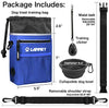 Bolsa de entrenamiento para perros pequeños a grandes, bolsa de entrenamiento para perros pequeños y grandes, bolsa de regalo para bocadillos para entrenamiento de recompensa, caminar, clip de metal, cinturón de cintura, correa de hombro, dispensador de b - BESTMASCOTA.COM