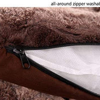 Cama ortopédica para perro JOYELF, tamaño mediano, con funda extraíble y lavable para perros pequeños a medianos y juguetes como regalo - BESTMASCOTA.COM