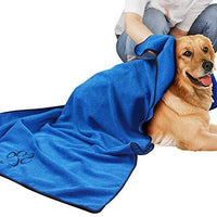 KinHwa - Toalla de baño para perro, superabsorbente, de microfibra, para perros y gatos pequeños, medianos y grandes - BESTMASCOTA.COM