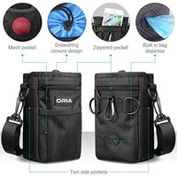 ORIA Bolsa de entrenamiento para perros, bolsa de regalo para perros, bolsa de entrenamiento para mascotas con correa ajustable, cuenco plegable para perro, almacenamiento para golosinas, juguetes y accesorios de entrenamiento - BESTMASCOTA.COM