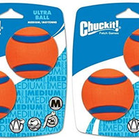 Paquete de 4 Pelota mediana ultra Chuckit. (4 pelotas) - BESTMASCOTA.COM