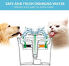 MUDEELA 6 filtros compatibles con filtro de fuente de flores Catit y diseño Catit Senses Fuente – Filtro de suavizante de agua de triple acción de repuesto compatible con filtro de fuente de agua Catit (5.5") - BESTMASCOTA.COM