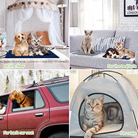 Popsky - Almohadillas de calentamiento para mascotas para perros y gatos, alfombrilla eléctrica de calentamiento para mascotas con cable resistente a las masticaciones y cubierta suave extraíble, ajuste de temperatura de 7 niveles ajustable para mascotas, - BESTMASCOTA.COM