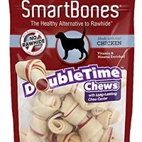 SmartBones Doubletime Rolls with Long-Lasting Chew Center, Chicken - BESTMASCOTA.COM