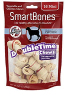 SmartBones Doubletime Rolls with Long-Lasting Chew Center, Chicken - BESTMASCOTA.COM