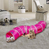 PetLike S Way - Túnel plegable para gato, juguete con bola - BESTMASCOTA.COM