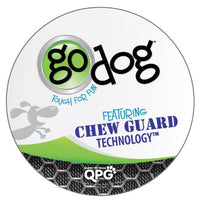 Juguete para perro de felpa, goDog, dinosaurios con tecnología Chew Guard - BESTMASCOTA.COM