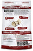 Buffalo Gama de cuero crudo, bocadillos para perros | saludables, alimentados con hierba, Buffalo Jerky crudo, escondite masticables | sabor ahumado de nogal - BESTMASCOTA.COM