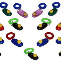 Downtown Pet Supply Big Button Dog Cat Training Clicker, Clickers with Wrist Bands - BESTMASCOTA.COM