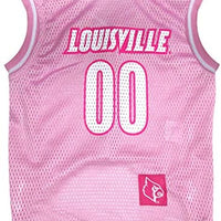 pets first Louisville rosa baloncesto Jersey - BESTMASCOTA.COM