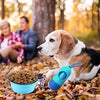 AGECASH - Cuenco plegable para perros, de silicona portátil, para viajes, ampliable para alimentar al agua de los alimentos, para el perro, gato, cuenco de viaje portátil para camping - BESTMASCOTA.COM