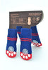 LFPET Calcetines de algodón para control de tracción, para perros de interior, antideslizantes, 5 pares, color al azar - BESTMASCOTA.COM