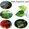 CousDUoBe Betta - Almohadilla de hojas de pescado para mejorar la salud de Betta, simulando el hábitat natural (diseño de doble hoja, una grande y una pequeña) - BESTMASCOTA.COM