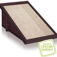 Forma Basics Eco Friendly Cat Scratcher inclinación, Cat Scratching Pad con Orgánica catnip (fabricada de sostenible no tóxico ZBoard paperboard) - BESTMASCOTA.COM