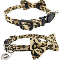 KUDES - Juego de 2 collares para gatos con corbata de lazo y campana para gatos y otros perros pequeños, ajustables de 7.9 – 10.5 in - BESTMASCOTA.COM