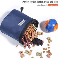 Vivaglory - Bolsa de regalo para perros con manos libres y cintura ajustable y dispensador de bolsas de residuos para perros, 2 maneras de llevar - BESTMASCOTA.COM