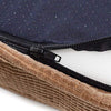 Milliard Quilted Padded Orthopedic Dog Bed, Egg Crate Foam with Plush Pillow Top Washable Cover (Fits Standard Crate) - BESTMASCOTA.COM