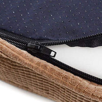 Milliard Quilted Padded Orthopedic Dog Bed, Egg Crate Foam with Plush Pillow Top Washable Cover (Fits Standard Crate) - BESTMASCOTA.COM